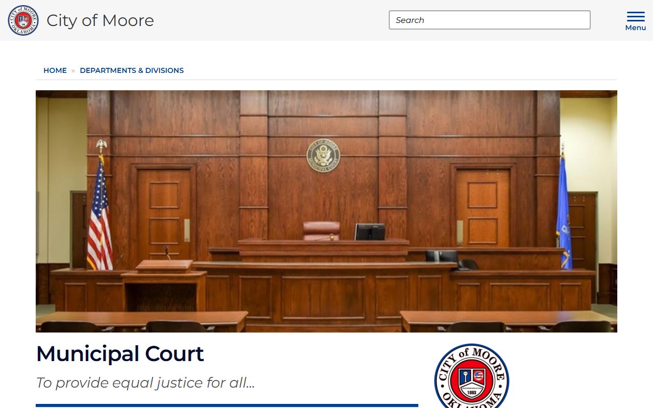 Moore municipal court public records and case access
