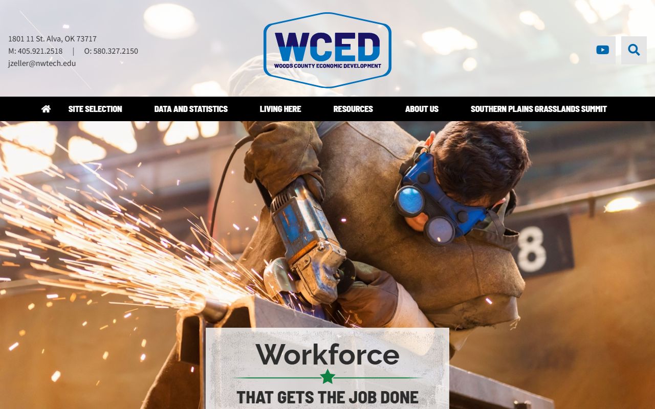 Woods County official website with county offices and public records information